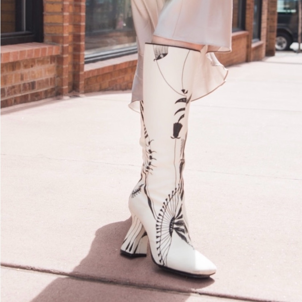 Dries van noten Patterned Boots